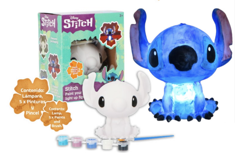 STITCH - 3D Light Up Figure to Paint 17cm