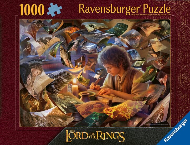 Ravensburger &ndash; Frodo&rsquo;s Reis &ndash; Legpuzzel &ndash; 1000 Stukjes