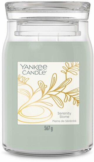 Yankee Candle - Little Luxuries - Serenity Stone Large Jar - tot 90 branduren