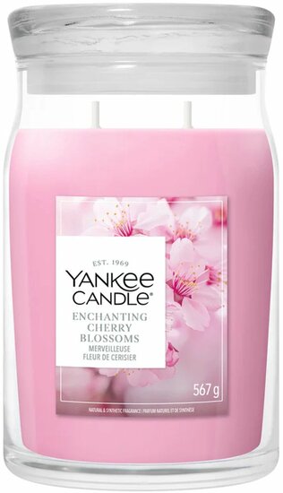 Yankee Candle - Enchanting Cherry Blossoms Large Jar - tot 80 branduren