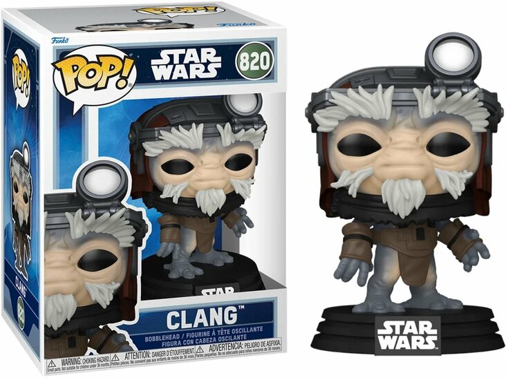 MANDALORIAN &amp; GROGU - POP Star Wars N&deg; 820 - Clang
