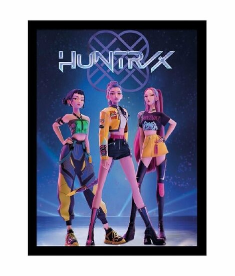K-POP DEMON HUNTERS - Huntrix - Collector Print 45x35cm K-POP DEMON HUNTERS - Huntrix - Collector Print 45x35cm