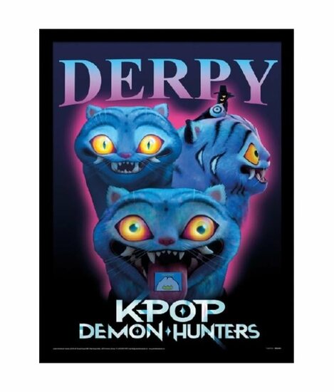 K-POP DEMON HUNTERS - Derpy - Collector Print 45x35cm K-POP DEMON HUNTERS - Derpy - Collector Print 45x35cm