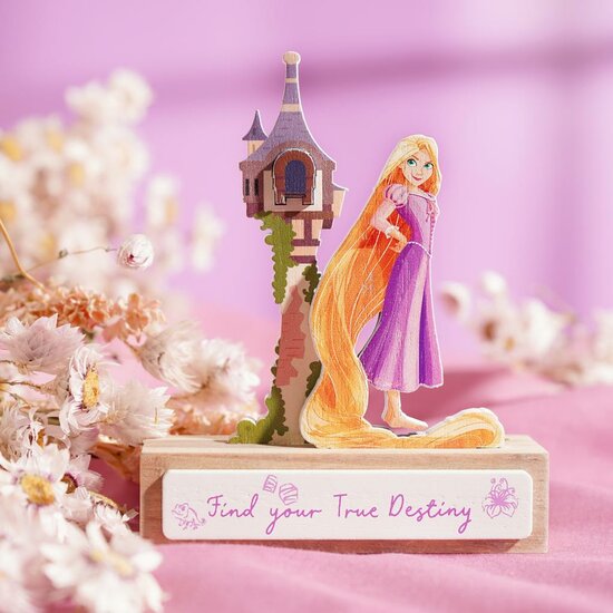 DISNEY PRINCESS - Rapunzel - Mini Castle Plaque DISNEY PRINCESS - Rapunzel - Mini Castle Plaque