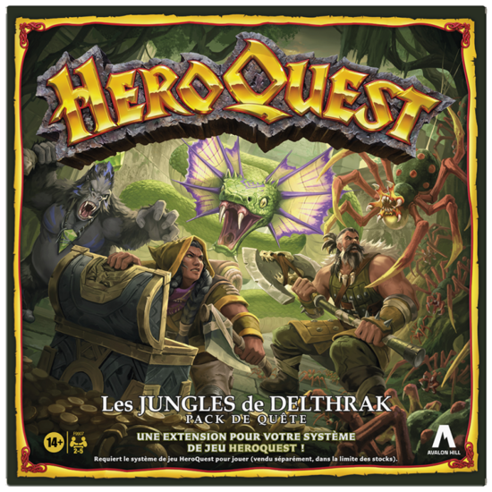 HEROQUEST - Extension : Jungles of Delthrak (French Version) HEROQUEST - Extension : Jungles of Delthrak (French Version)