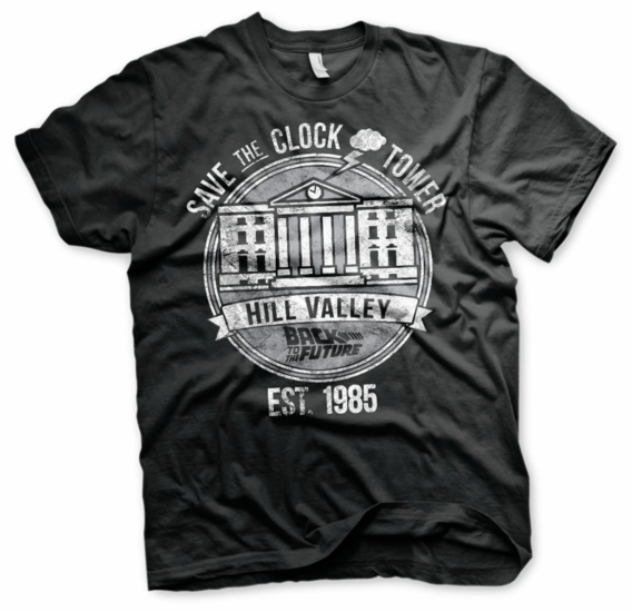 BACK TO THE FUTURE - Save The Clock Tower - T-Shirt (S) BACK TO THE FUTURE - Save The Clock Tower - T-Shirt (S)