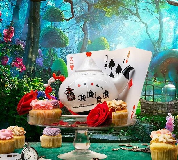 DISNEY - Queen of Hearts - Ceramic Teapot DISNEY - Queen of Hearts - Ceramic Teapot