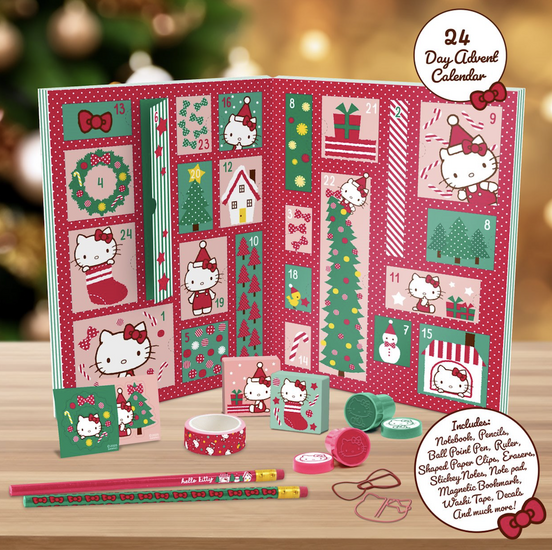 HELLO KITTY - Stationery - 24 days Advent Calendar HELLO KITTY - Stationery - 24 days Advent Calendar