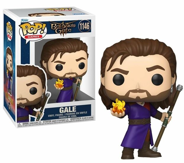 BALDUR'S GATE 3 - POP Games N? 1146 - Gale with Chase BALDUR'S GATE 3 - POP Games N? 1146 - Gale with Chase