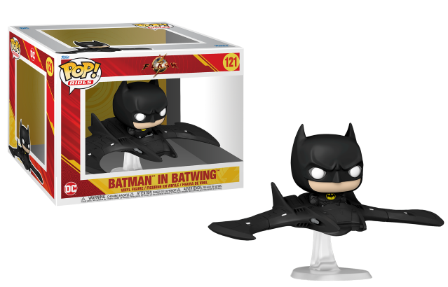 FLASH MOVIE - POP Ride Super DLX N? 121 - Batman in Batwing FLASH MOVIE - POP Ride Super DLX N? 121 - Batman in Batwing