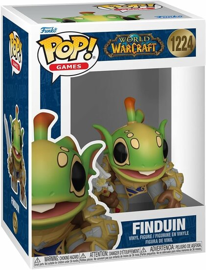 Funko Pop! Games Murloc Cosplay Finduin World of Warcraft Collectible 
