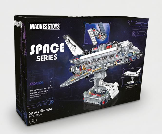 POP SERIES - Construction Kit - Space Shuttle - 950pc POP SERIES - Construction Kit - Space Shuttle - 950pc