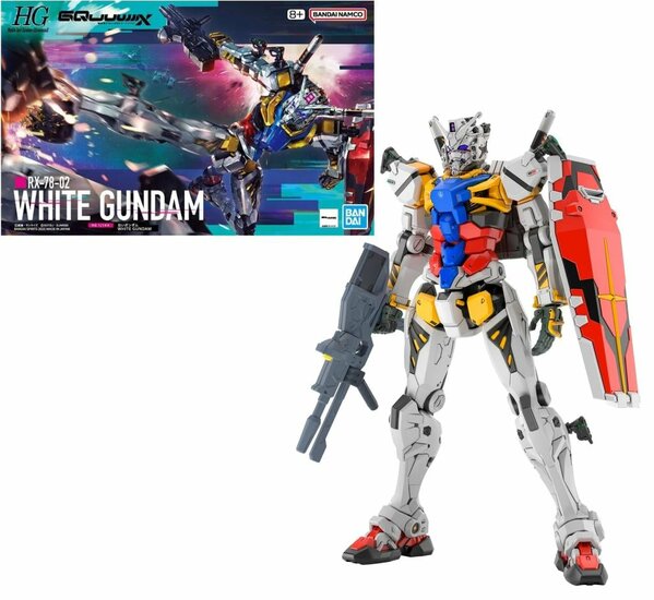 GUNDAM - HG 1/144 White Gundam - Model Kit GUNDAM - HG 1/144 White Gundam - Model Kit