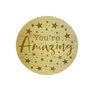 Bamboe deksel - Light Up - You&#039;re Amazing