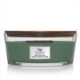 WoodWick Mint Leaves &amp; Oak Ellipse Candle