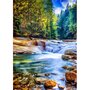 Beautiful Waterfall in the Forest  Puzzel  2000  Stukjes