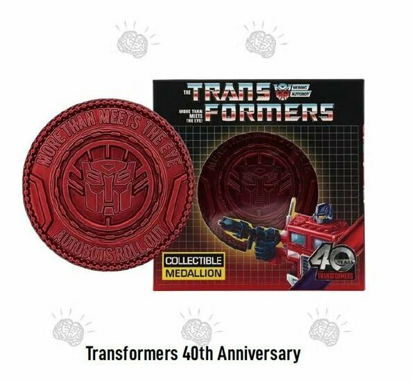 TRANSFORMERS - 40th Anniversary - Limited Edition Medaillon