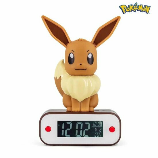 POKEMON - Eevee - Alarm Clock with LED Lamp