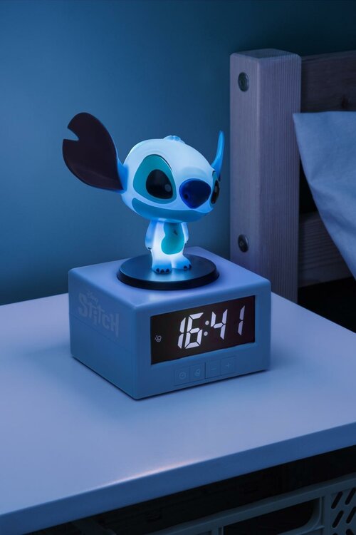 STITCH - Icon Lamp Alarm Clock 12cm