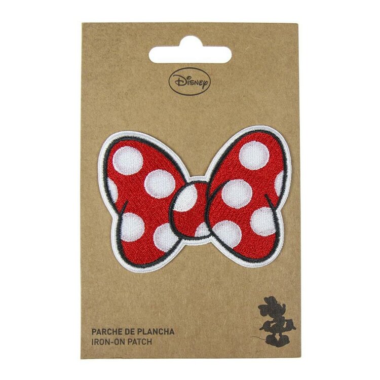 DISNEY - Minnie Ribbon - Iron-on Patch