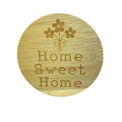 Bamboe deksel - Home Sweet Home