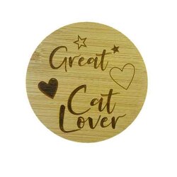 Bamboe deksel - Light Up -   Great Cat Lover