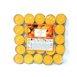 TEALIGHTS 25PCS citrus