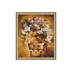 Diamond Painting Bloemen 50x60 AZ-1199 vierkante steentjes
