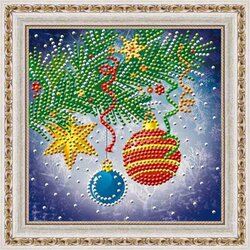 Diamond Painting Christmas Decorations 15x15 cm vierkante steentjes