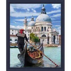 Diamond Painting Venetian Gondolier  30 x 40 cm vierkante steentjes