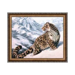 Daimond Painting kit Snow Leopard 50x40