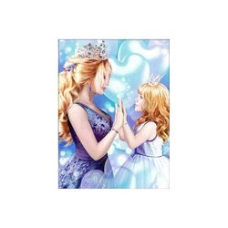 Artibalta Diamond Painting Mommy's princess 30x40 Cm AZ-1866 Vierkante Steentjes