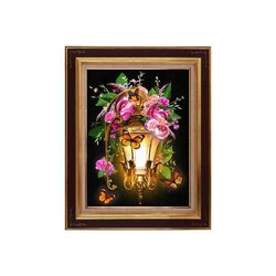 Lantern and Dogrose 30x40