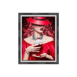 Diamond Painting Cherry Lady 30x40 cm