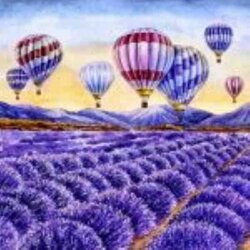Diamond Painting Lavendel  Daylight  50 x 40