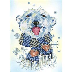 Diamond Painting DD9.042 DIAMOND DOTZ® - 37x51cm - Polar Dude
