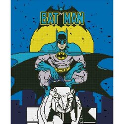 Diamond Painting Camelot Dotz® - 47x57cm Batman Diamond Painting Kit  Camelot Dotz