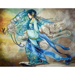 Diamond Dotz® - Dragon Princess 85x67cm