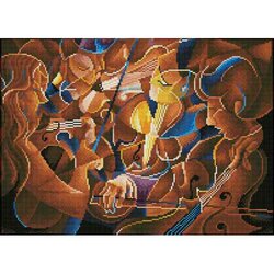Diamond Painting Diamond Dotz® - 57x41cm Musical Jam