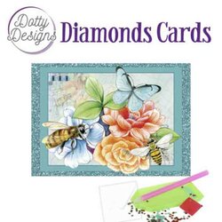  Dotty Designs Diamond Cards - Bees and Butterflies