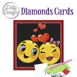 Diamond Painting DDDC1093 Dotty Designs Diamond Cards - Loving Smile