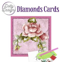 DDDC1101 Dotty Designs Diamond Cards - Red Roses