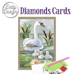 Diamond Painting DDDC1114 Dotty Designs Diamond Cards - Ducklings