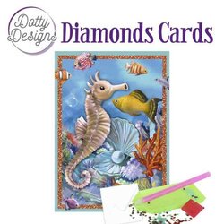 DDDC1124 Dotty Designs Diamond Cards - Sea Horse