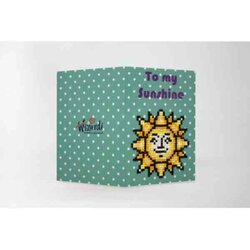 Diamond painting Wenskaart To My Sunshine