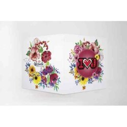 Diamond painting Wenskaart I Love You