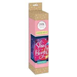 Diamond Painting Simply Make Diamond Art Kit - Galaxy Slogan