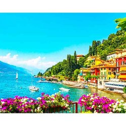 Romantic Lagoon 50 x 65 Ronde Steentjes