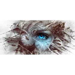 Diamond Painting Fantasy Time 100 x 45 vierkante steentjes