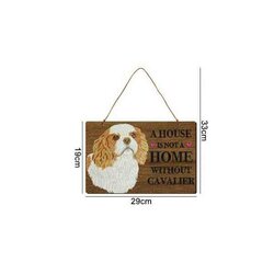 Diamond Painting  Waakbord  KingCharles Spaniel